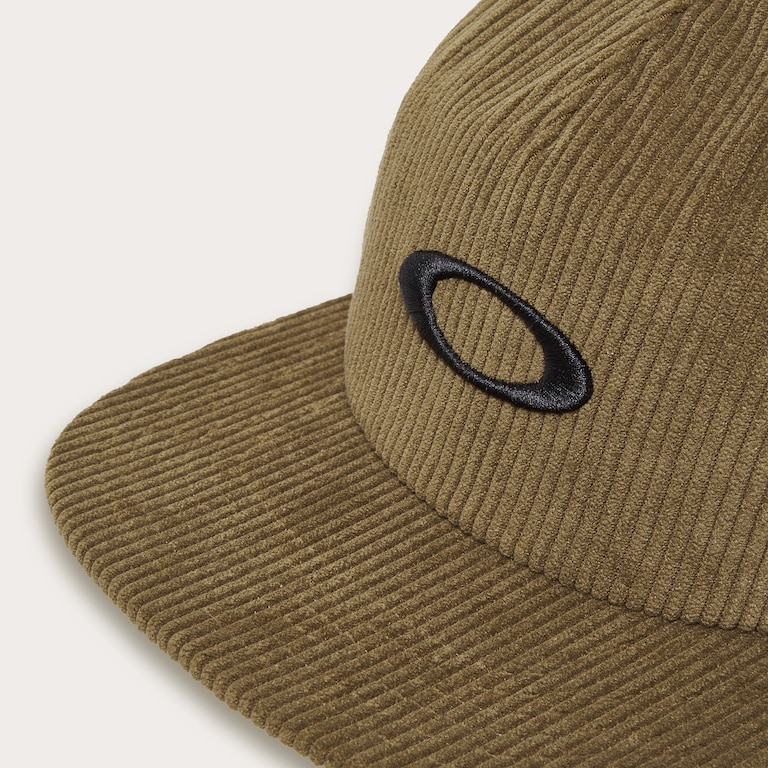 Ellipse Corduroy Hat - Army Green
