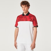 Oakley Mtndye Clrblk Polo - Iron Red