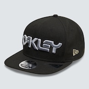 6 Panel Gradient Hat - Black B1B Gradient Green