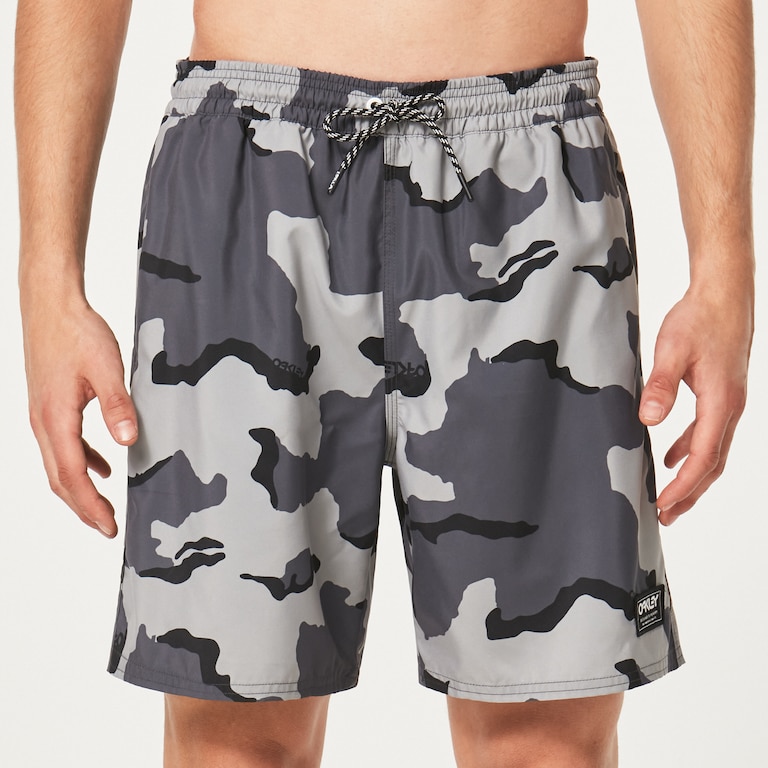 Wanderlust 18" Rc Beach Short - B1B Camo Dark Grey