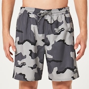 Wanderlust 18" Rc Beach Short - B1B Camo Dark Grey