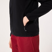 Wmns Alpine Full Zip Sweatshirt - Blackout