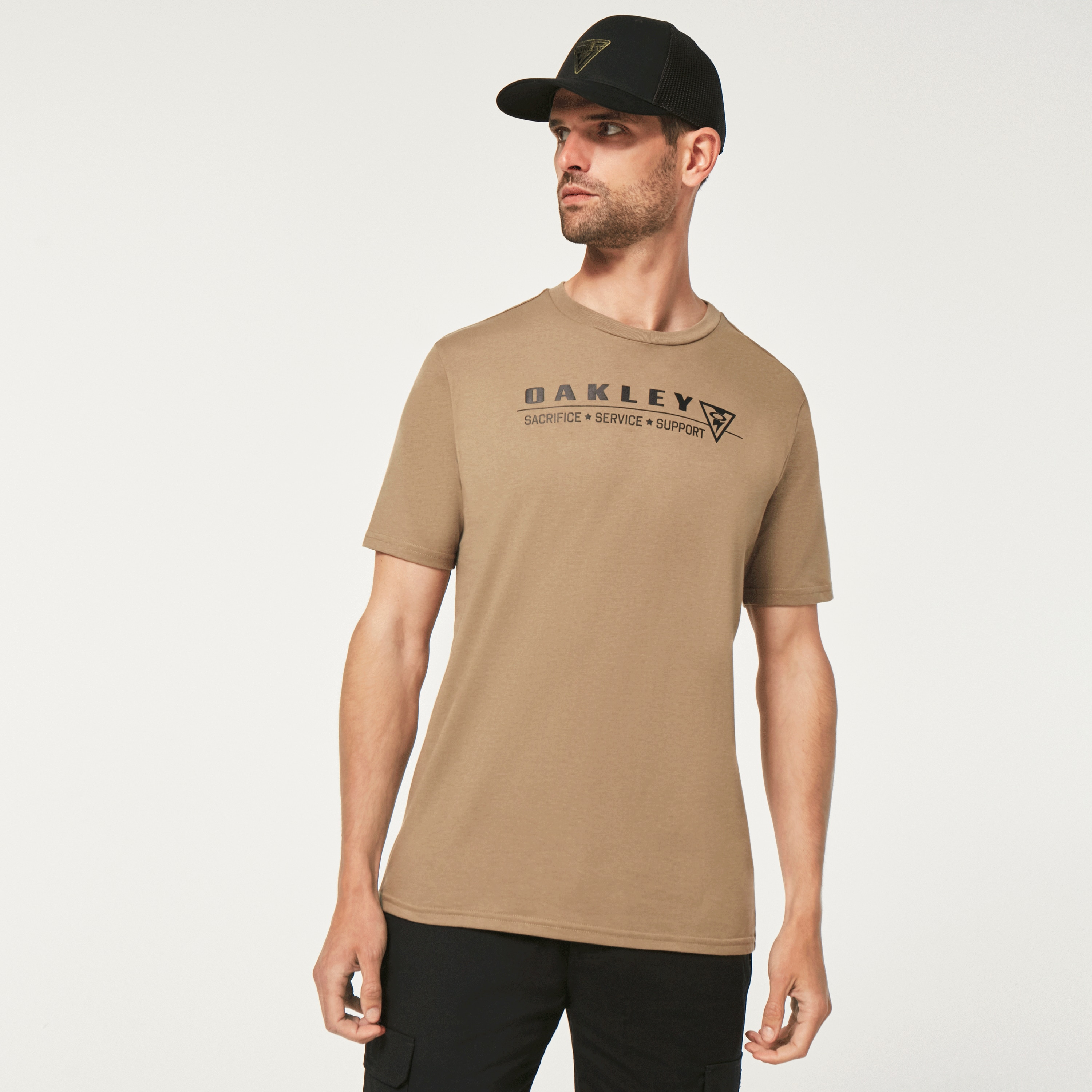 Oakley SI Pillars Tee in Military Tan | Oakley® | Official Oakley