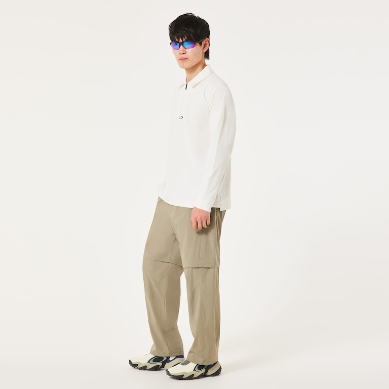O-Sync Pack LS Undulate Shirt - Ceramic White