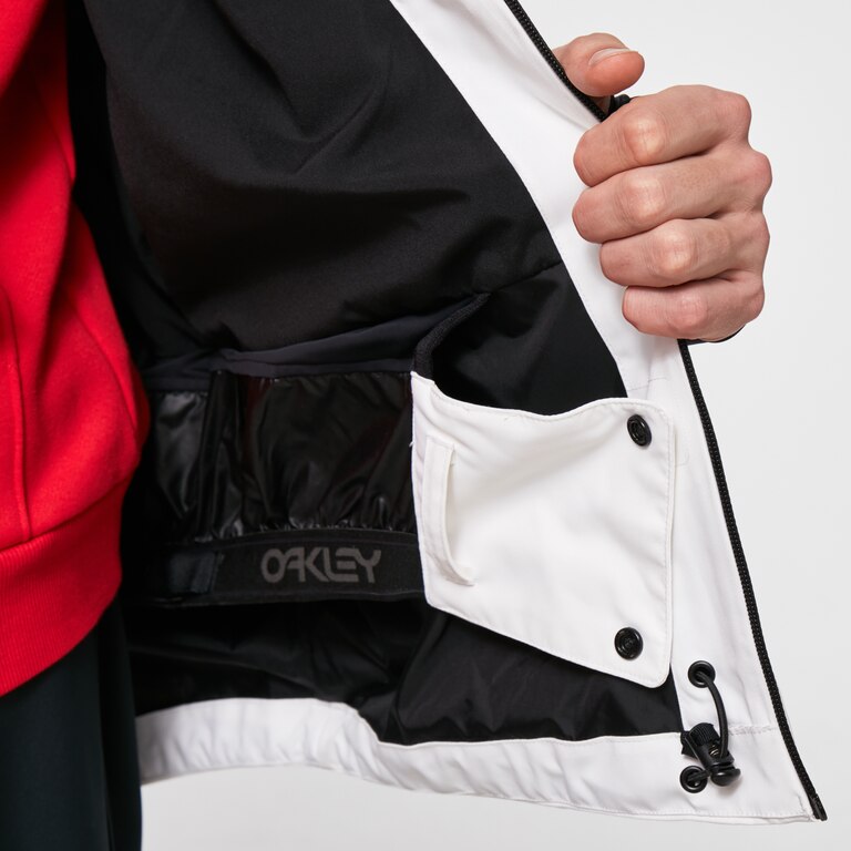 Tc Gunn Shell 2L Jacket - White/Crackle