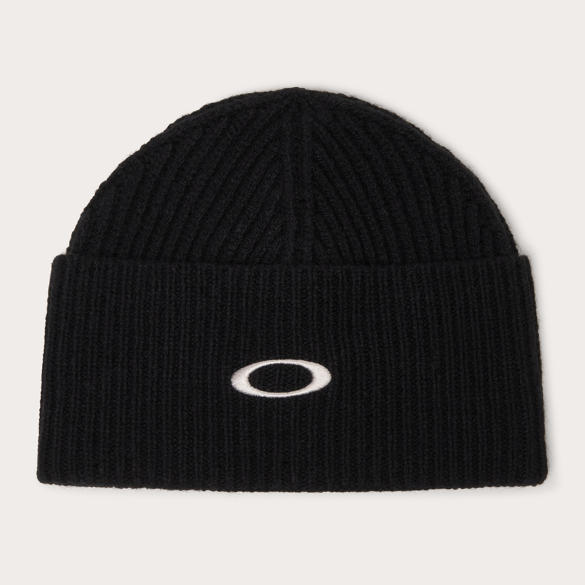 Oakley Ellipse Ribbed Beanie in Blackout | Oakley® US