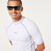 Ventura SS Rashguard - White