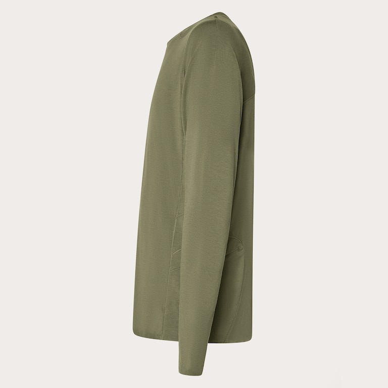Latitude Flight Shell Tee - Boulder Green
