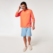 Rainbow Rc Hooded Rushguard - Soft Orange