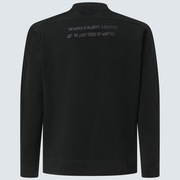 Skull Common Sweater Mock - Blackout