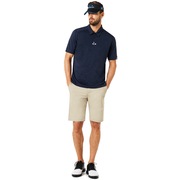 Aero Ellipse Polo - Fathom Heather