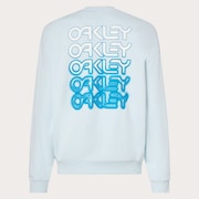 B1B Repeated Crewneck Sweatshirt - Frost