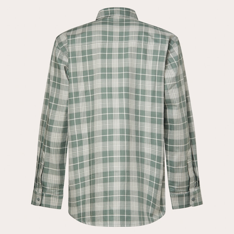 Oak Light Plaid Shirt - Aviator Green Check