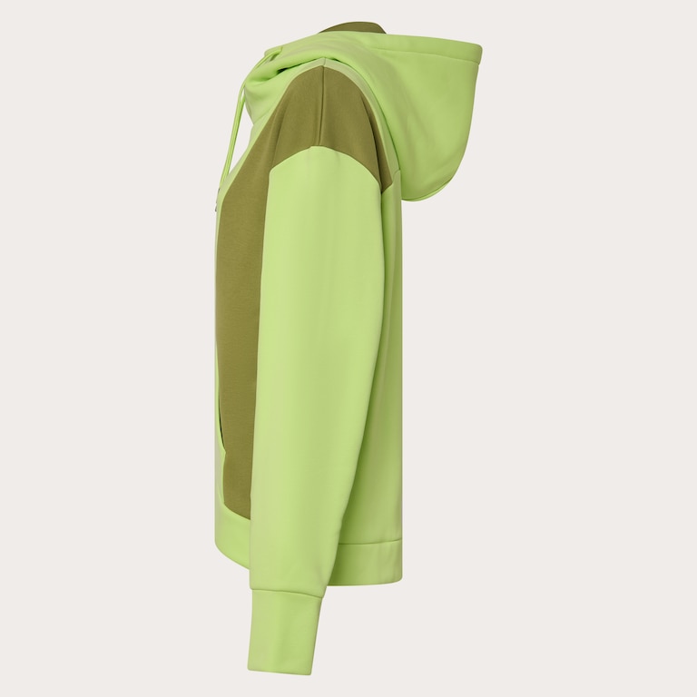 Rosy Rc Fleece Hoodie - Light Green