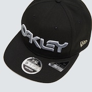 6 Panel Gradient Hat - Black B1B Gradient Green