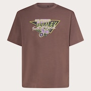 En New Retro Tee 8Bit 2.0 - Deep Plum
