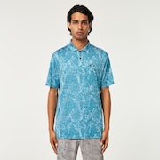 Oakley Marble Jaquard - Aurora Blue