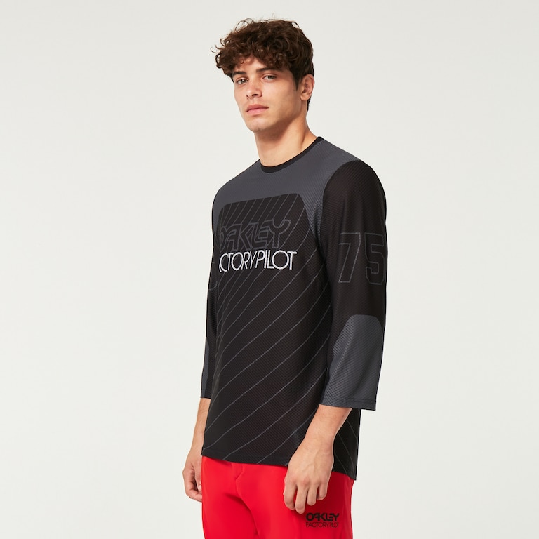 Seeker '75 LS Jersey - Blackout