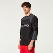 Seeker '75 LS Jersey - Blackout