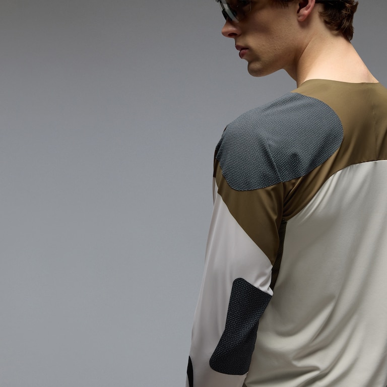Seeker Edge LS Jersey - Mist/Army Green