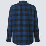 Bear Cozy Jacket - Black/Blue Check