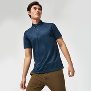 Enhance SS Polo Jacquard 12.0 - Deep Blue