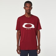 Ellipse Nebula Tee - Iron Red