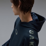 Striking Matelasse Hoodie - Fathom