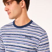 Blurrred Stripes Tee - Blurred Stripe Mc