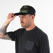 Boné Oakley Metal Ellipse Camo - Blackout