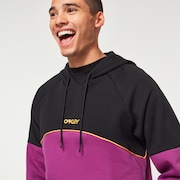Tnp Rotation Rc Dwr Hoodie - Blackout/Ultra Purple