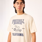 En New Retro Tee La College 1.0 - Light Cream