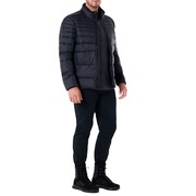 Down Bomber Jacket - Blackout