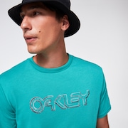 Sketched B1B Logo Tee - Ocean Green