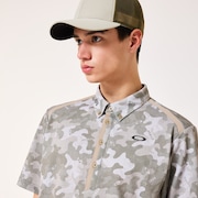 O-Sync Pack Integrated Shirt - Brown Print
