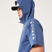 新品　半袖フーディージャケット OAKLEY SS HOODIE JACKET オークリー SS Hoodie Jacket Dark Aqua | オークリー公式ストア 日本