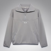 Elevate Synchronism H/Z Pullover - Smoked Pearl