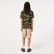Bark New Short Sleeve - Tiger Camo Green