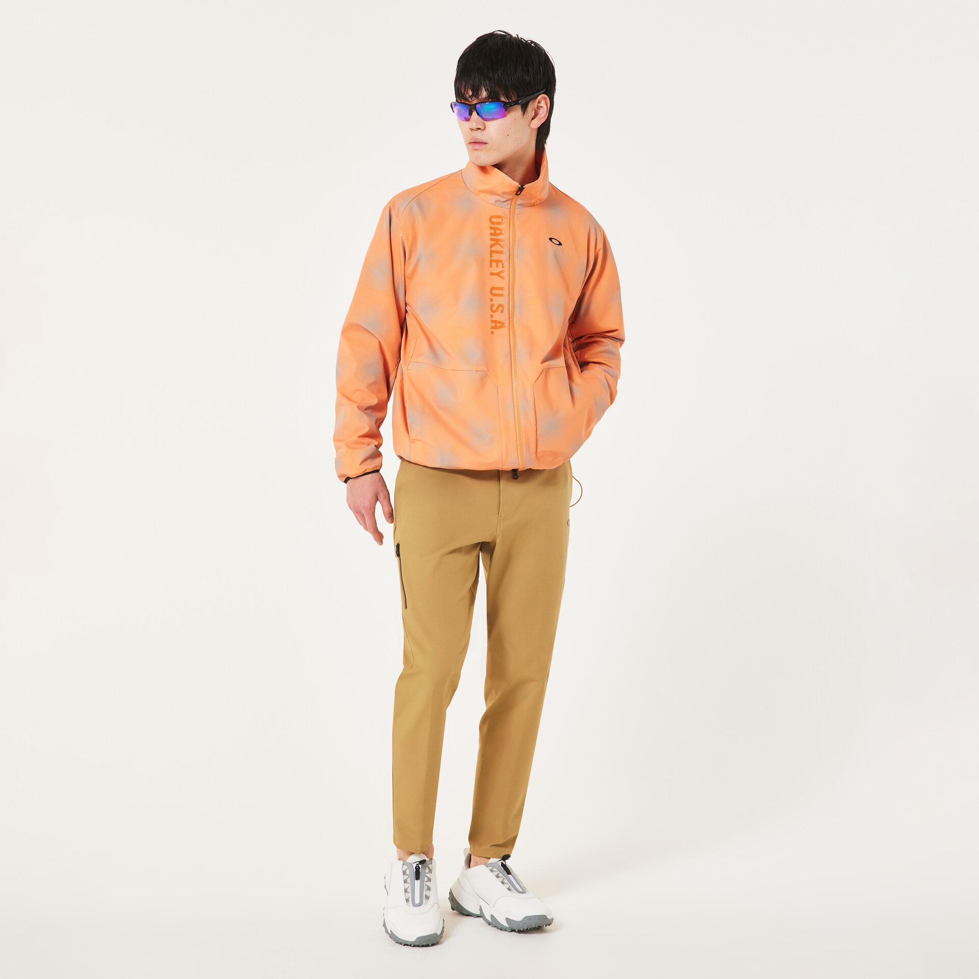 オークリー Ombre Wind Jacket Ad Orange | オークリー公式ストア 日本