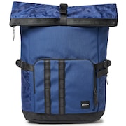 Utility Rolled Up Backpack - Dark Blue