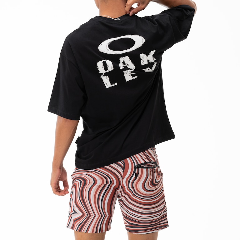 Bermuda Para Água Marbled Trunk - Blackout