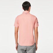 Skull Diverse Wv Shirt - Coral Marle