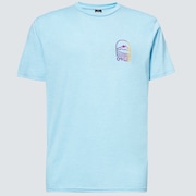 Gradient Mountain B1B Tee - Bright Blue