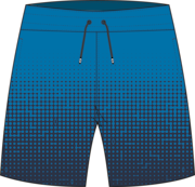 Sand Pixel Rc 16" Beachshort - Gradient Monogram Abyss/Blue