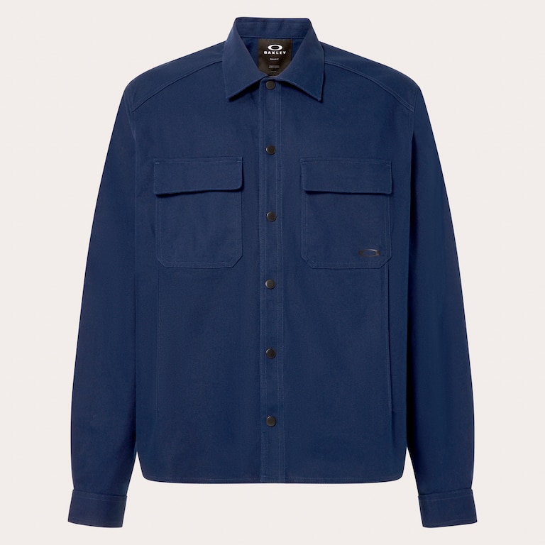 Canvas Snap Jacket - Team Navy