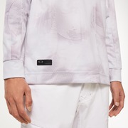 Skull Delusional Ls Mock - White Print
