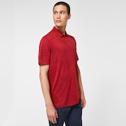 Oakley Dimension Jacquard Polo - Iron Red