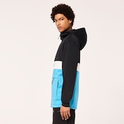 Tnp Nose Grab Softshell Hoodie - Black/Bright Blue