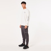 En New Retro L/S Tee Fhr 1.7 - Arctic White