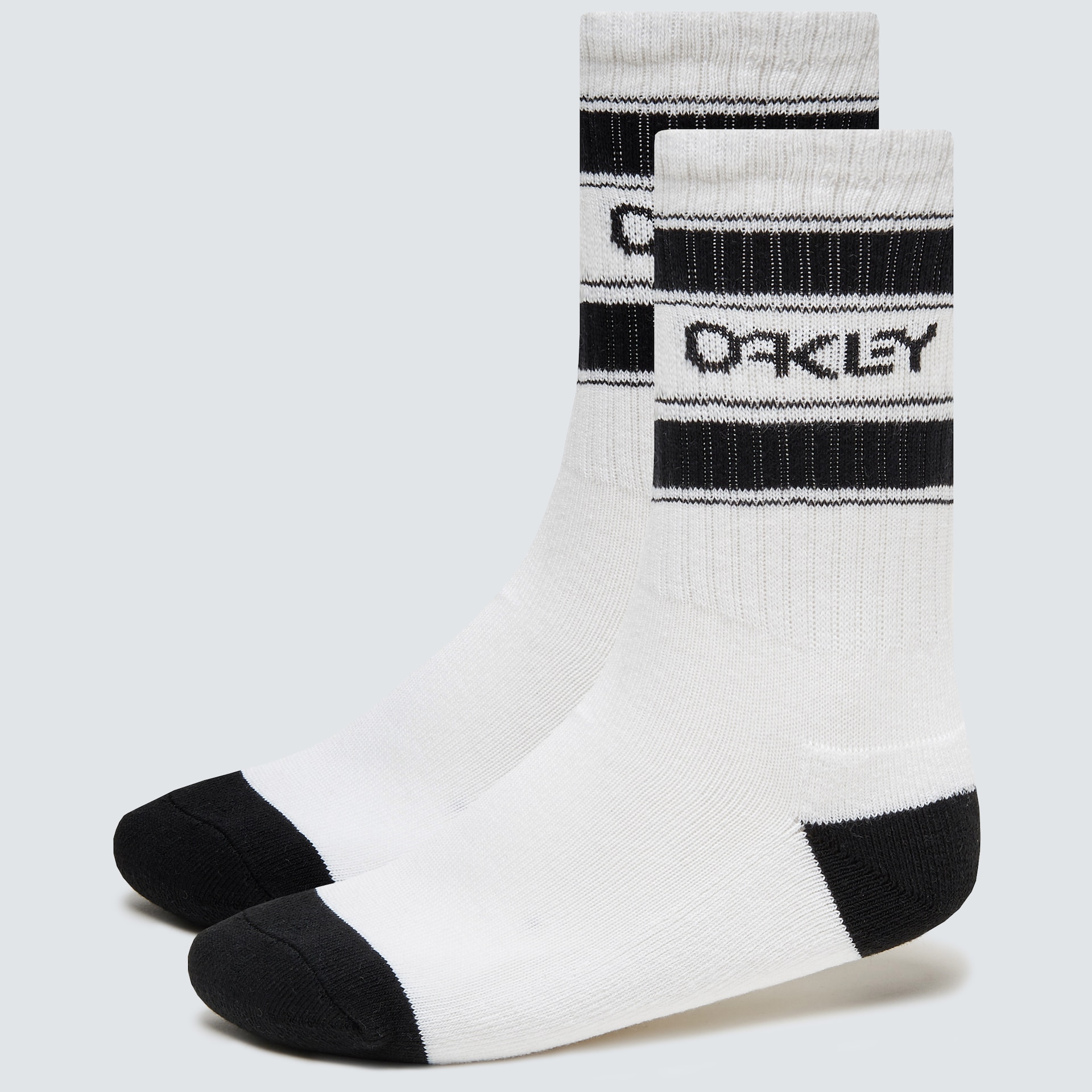 Oakley Men's B1b Icon Socks (3 Pcs) - White Size: L